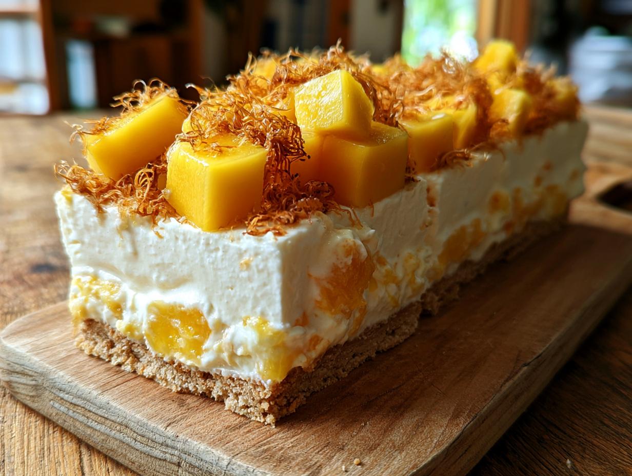 sernik kokosowo-mango na zimno - detail 1