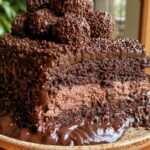 czekoladowe ciasto brigadeiro