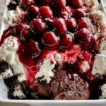 tiramisu czekoladowe z wiśniami